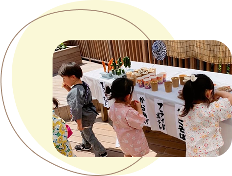 幼稚園の先生として働いていたころ