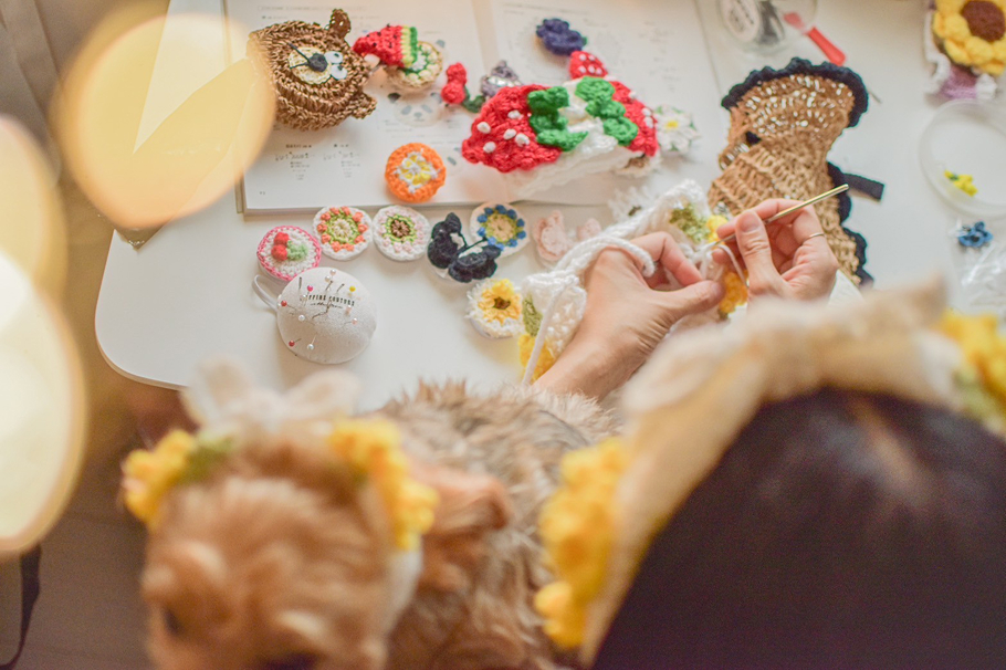 ManMaruの商品制作中