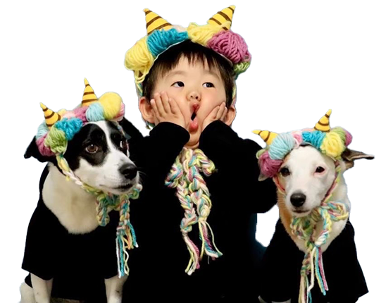 節分の鬼の被り物